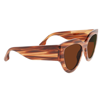 Victoria Beckham VB628S230 Brown Women's Sunglasses with Polarized Lens