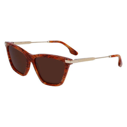 Victoria Beckham VB663S238 Brown Women's Sunglasses with Polarized Lens