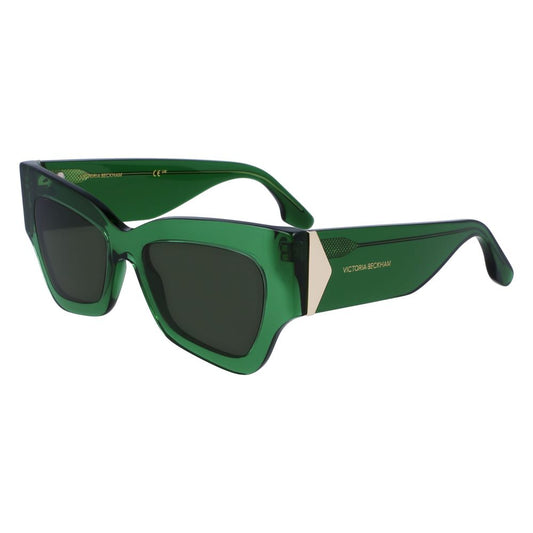 Victoria Beckham VB662S5218300 Green Women's Sunglasses with Polarized Lens