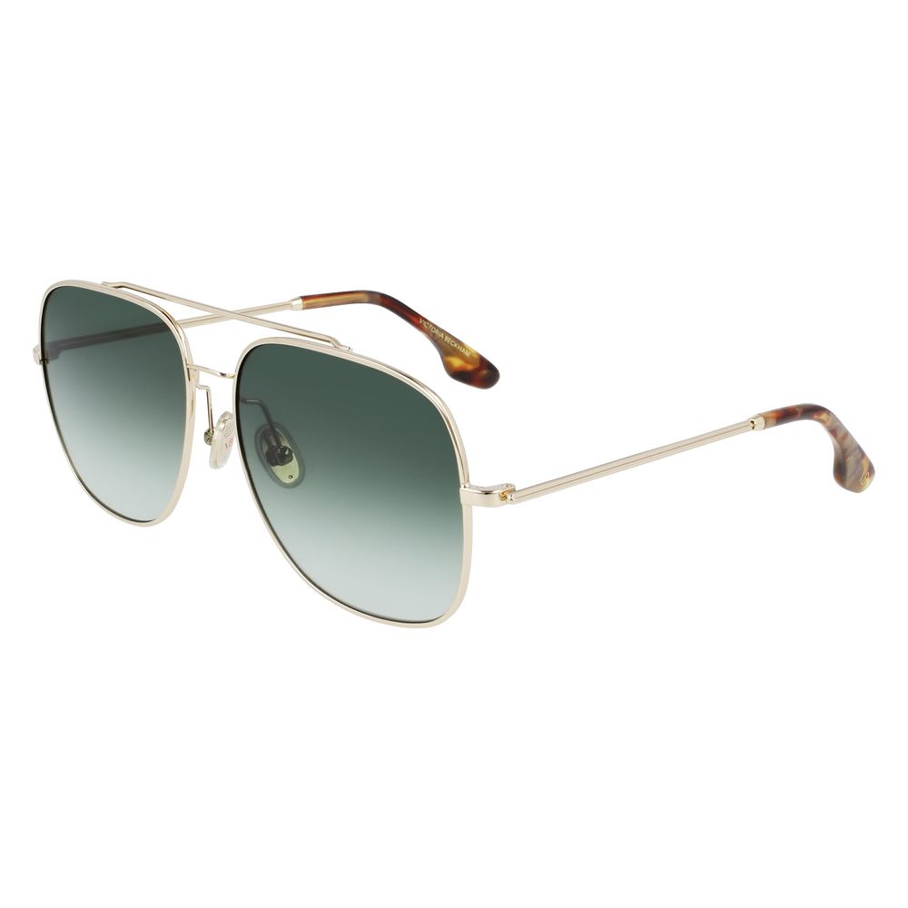 Victoria Beckham VB215S700 Gold Women's Sunglasses with Polarized Lens