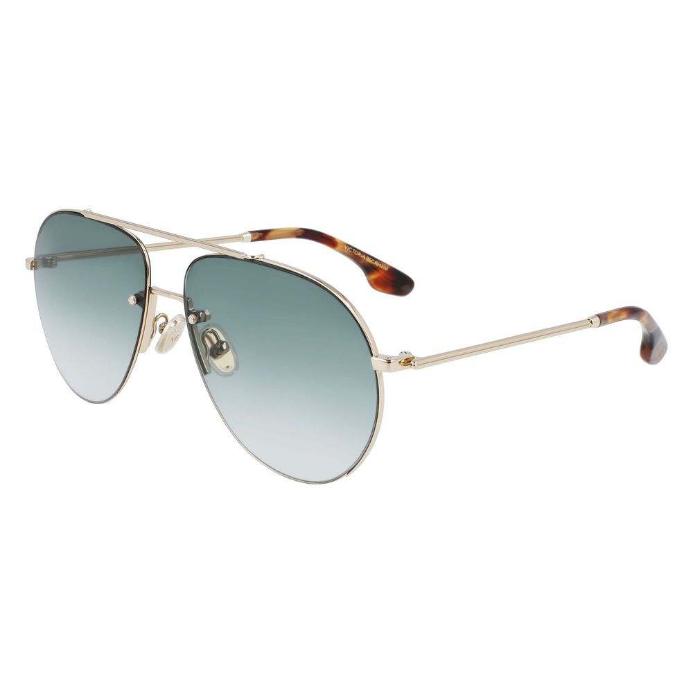Victoria Beckham VB213S700 Gold Women's Sunglasses with Polarized Lens