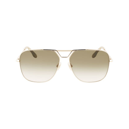 Victoria Beckham VB217S700 Gold Women's Sunglasses with Polarized Lens