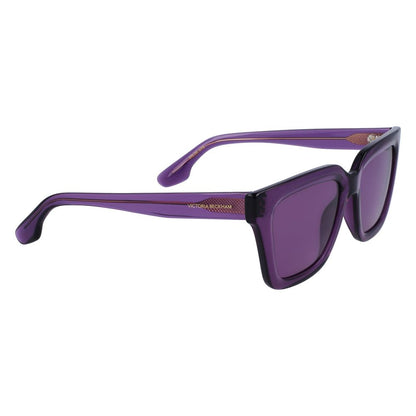 Victoria Beckham VB644S512 Purple Women's Sunglasses with Polarized Lens