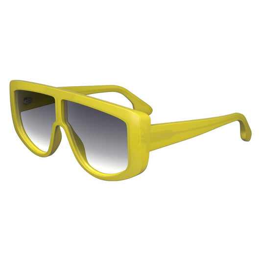 Victoria Beckham VB664S709 Yellow Women's Sunglasses with Polarized Lens