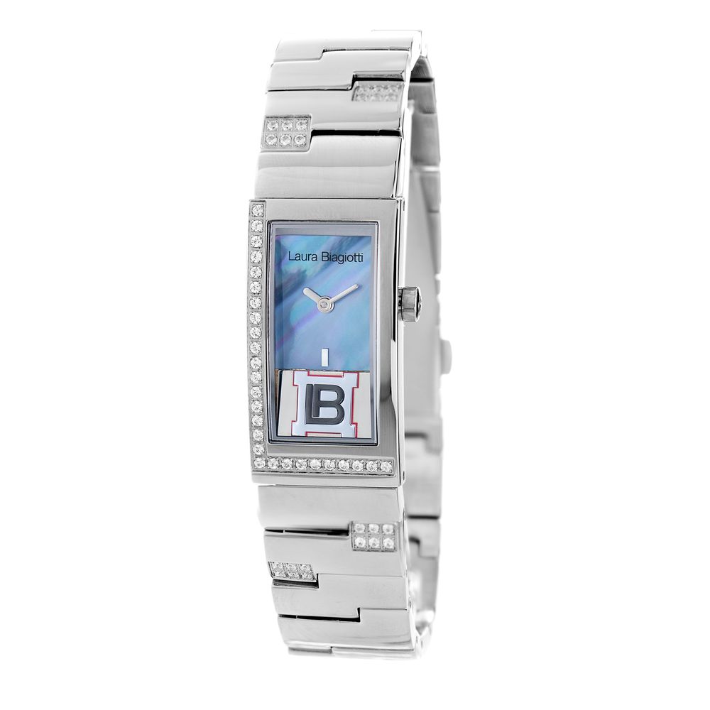 Laura Biagiotti Silver Stainless Steel Bracelet Watch