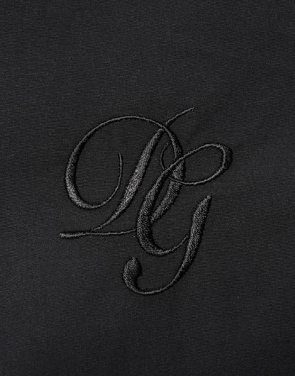 Dolce & Gabbana Black GOLD Cotton Men Dress Formal Shirt