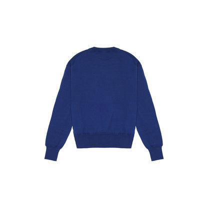 Love Moschino Blue Wool Sweatshirt