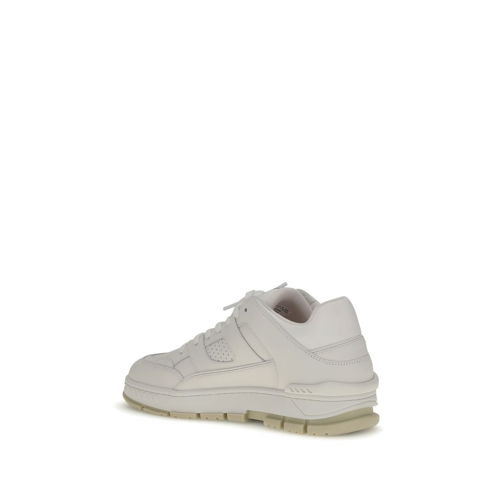 Axel Arigato White Calf Leather Bos Taurus Low Top Sneakers