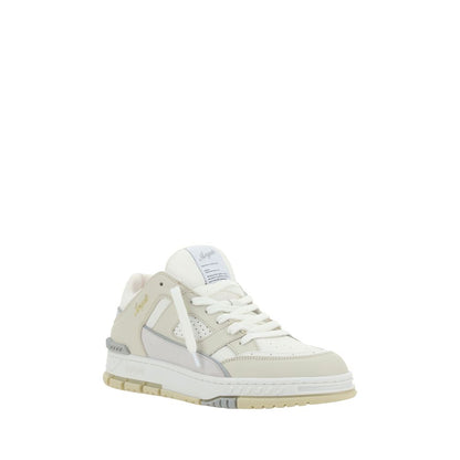 Axel Arigato White Calf Leather Bos Taurus Low Top Sneakers