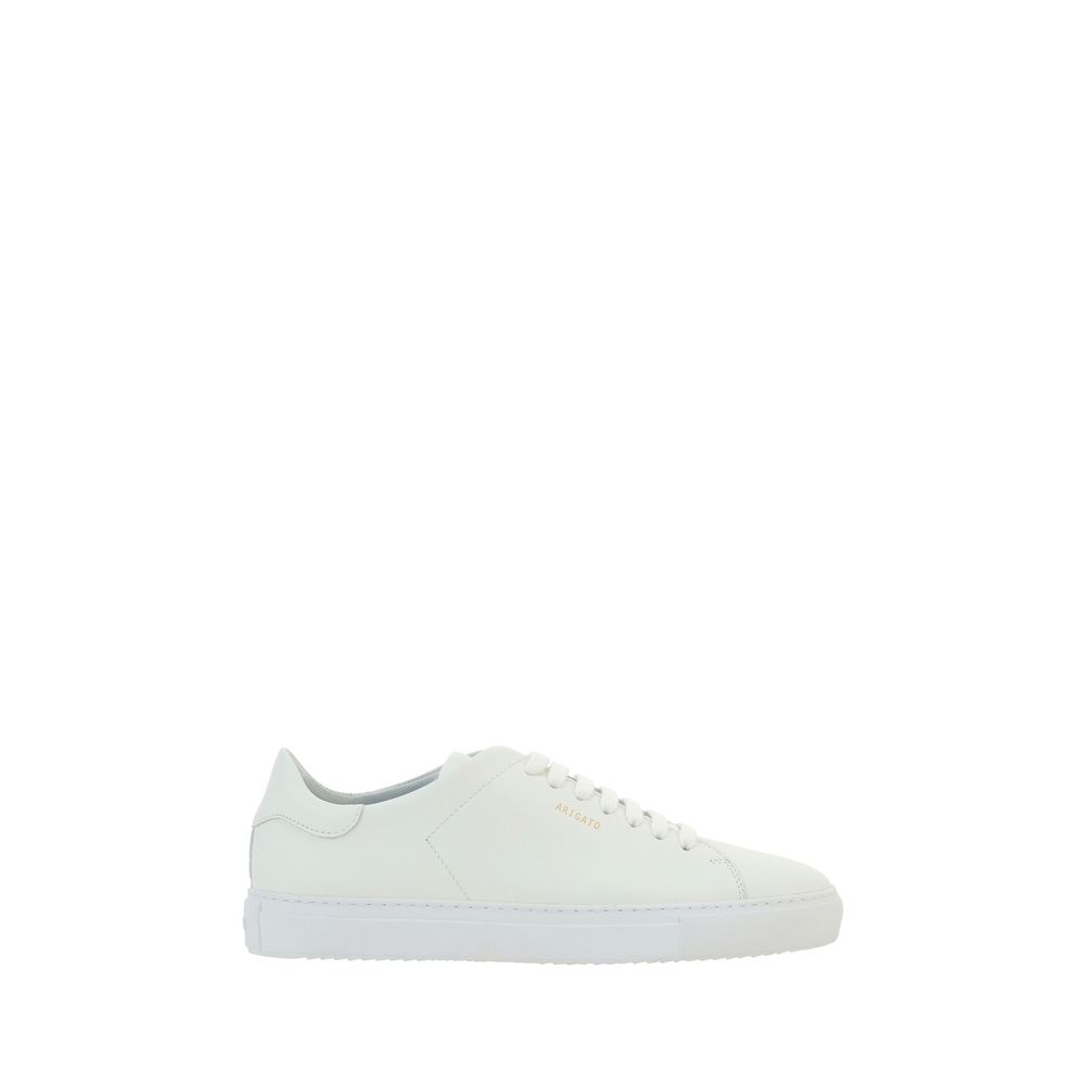 Axel Arigato White Calf Leather Bos Taurus Low Top Sneakers