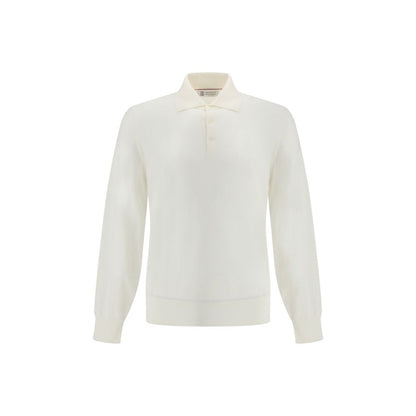 Brunello Cucinelli Cream Cotton Shirt