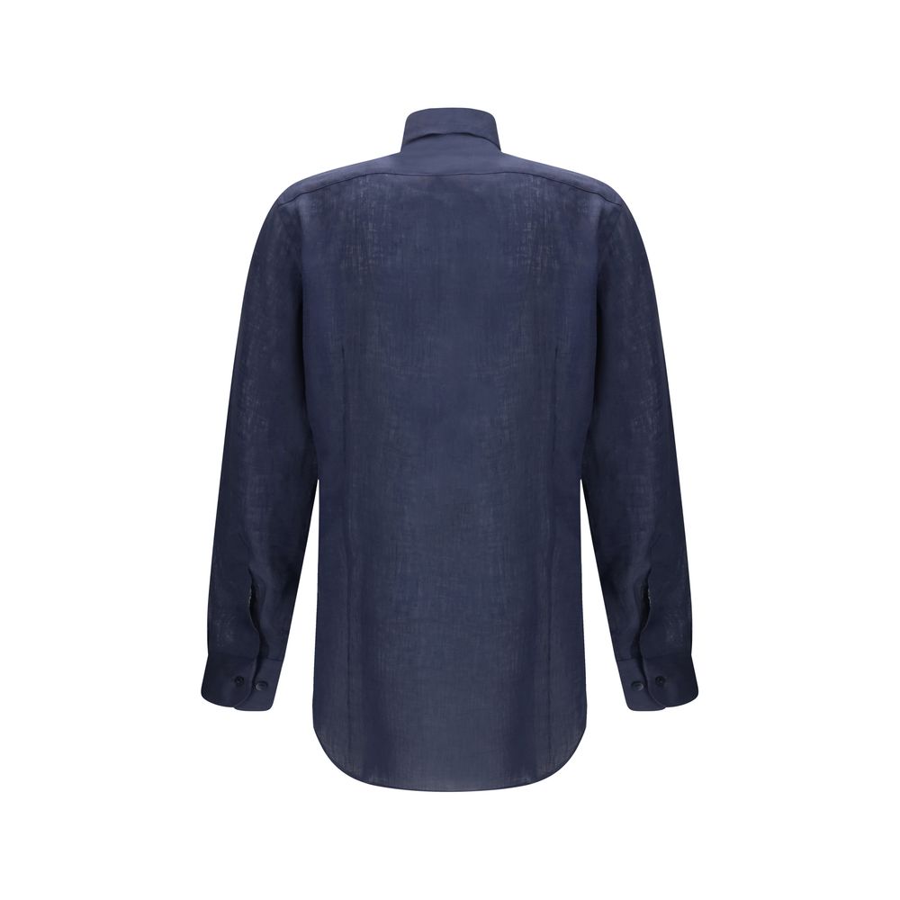 Etro Blue Denim Shirt