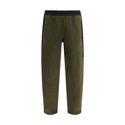 LAMINAR Green Polyester Athletic Pants