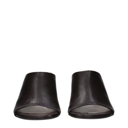 Lanvin Black Leather High Heel Pumps