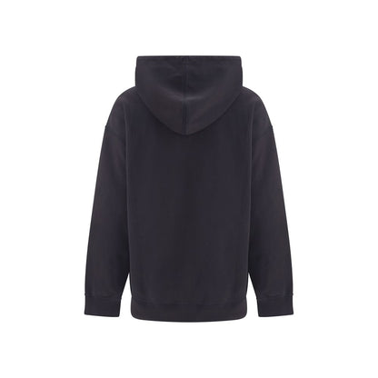 Ganni Black Fabric Sweatshirt
