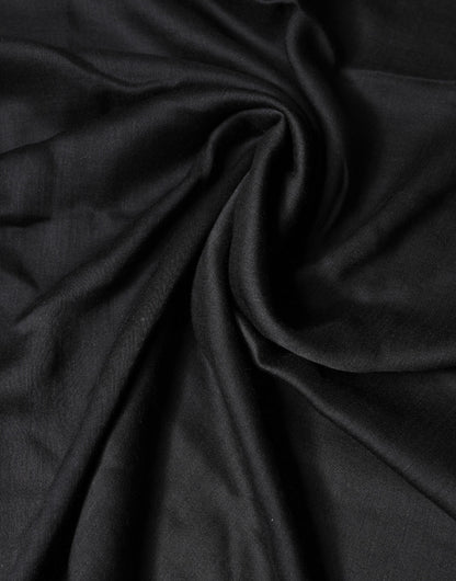 Dolce & Gabbana Black Lace Stole Neck Wrap Shawl Scarf