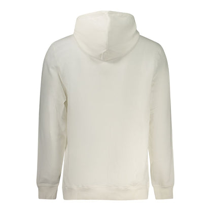 Tommy Hilfiger White Cotton Men's Hooded Sweatshirt