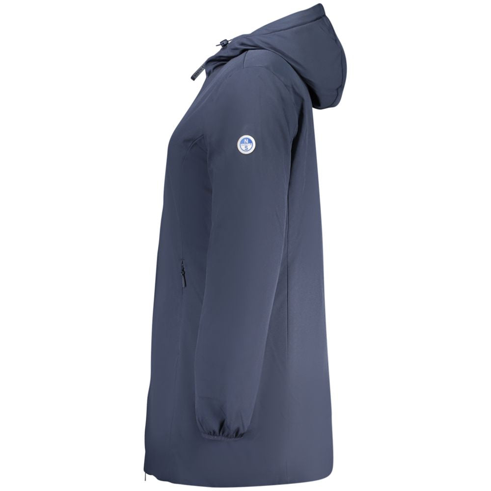 North Sails Blue Polyester Jackets & Coat