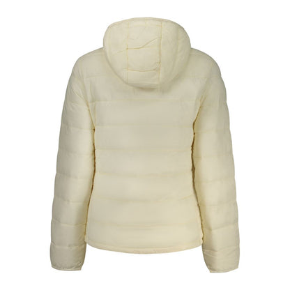 Hooded Windbreaker Jacket by North Sails for women in polyester white showcases a modern silhouette, integrating pockets, hooded & windproof and a modern hooded neckline for a sophisticated finish.