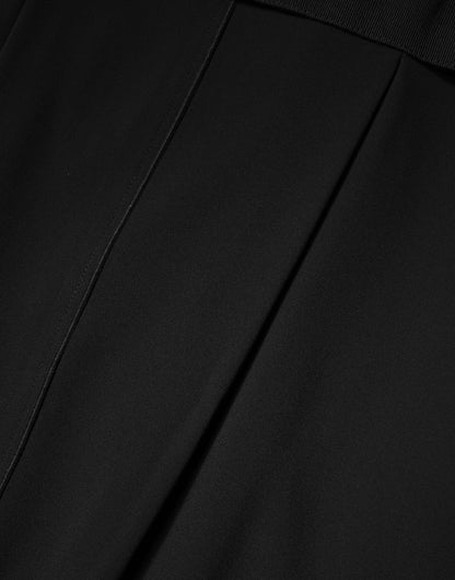 Dolce & Gabbana Black Sleeveless Sheath Knee Length Dress