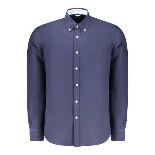 North Sails Blue Cotton Men's Shirt