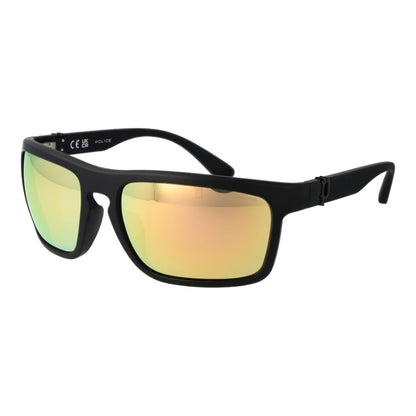 Police Black Plastic Sunglasses