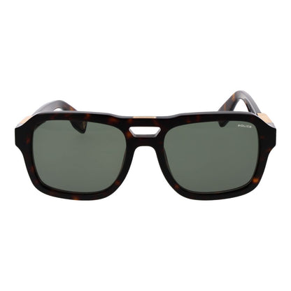 Police Brown Cellulose Acetate Sunglasses