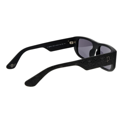 Police Black Cellulose Acetate Sunglasses