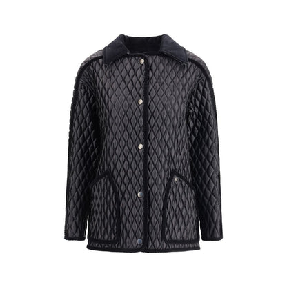Burberry Black Polyamide Full-Length Jacket