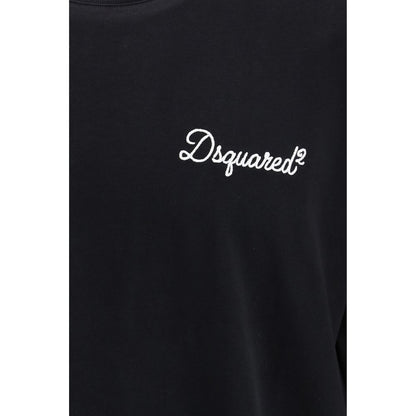 Dsquared² Black Cotton T-Shirt