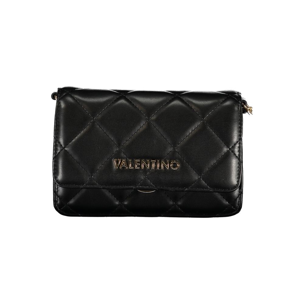 Mario Valentino Nero Polyurethane Women Shoulder Bag