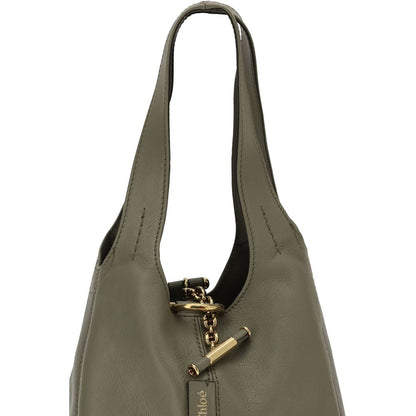 Chloé Green Calf Leather Bos Taurus Shoulder Bag