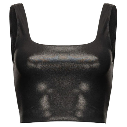 PINKO Black Nylon Top