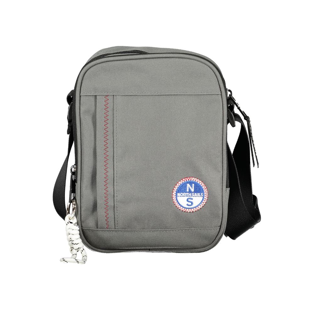 North Sails Grigio Polyester Mens Shoulder Bag