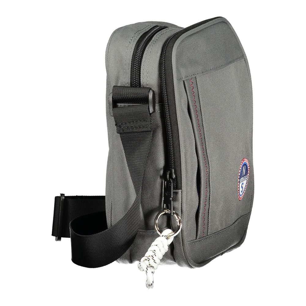 North Sails Grigio Polyester Mens Shoulder Bag
