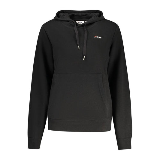 Fila Black Cotton Women Sweatshirt