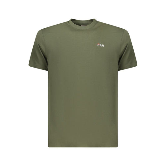 Fila Verde Cotton Men T-Shirt