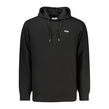 Fila Black Cotton Men Sweatshirt