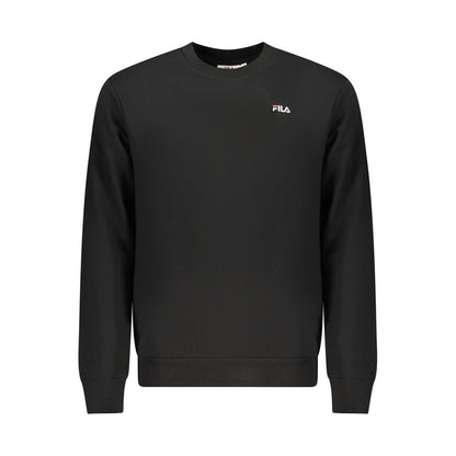 Fila Black Cotton Men Sweatshirt
