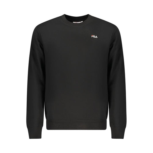 Fila Black Cotton Men Sweatshirt