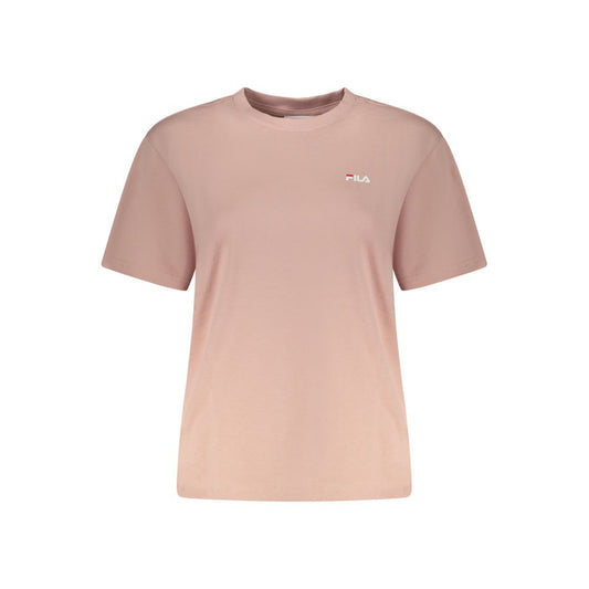 Fila Pink Cotton Women's T-Shirt