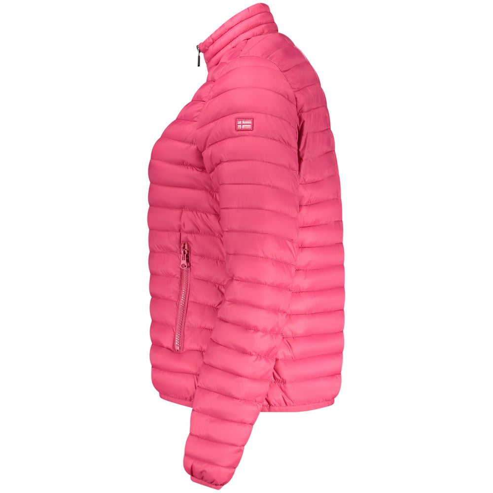 Norway 1963 Pink Polyamide Shell Jacket