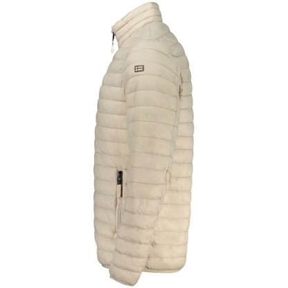 Norway 1963 Beige Polyamide Full-Length Jacket