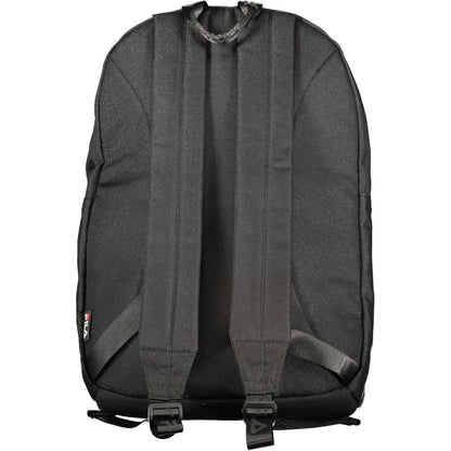 Fila Black Polyester Backpack