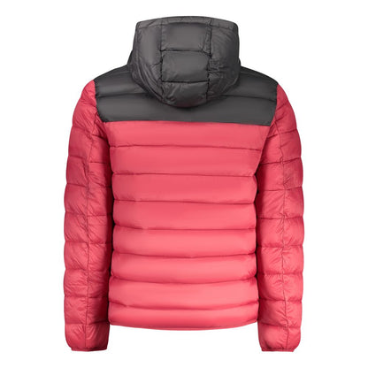 Windbreaker Jacket by Norway 1963 for men in polyamide & polyester red features an enduring silhouette, showcasing technical pockets & windproof and a sophisticated for a truly enduring aesthetic.