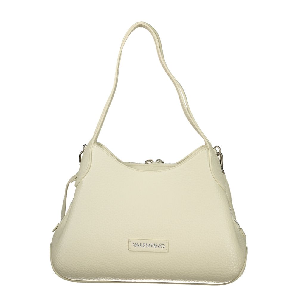 Mario Valentino White Polyethylene Handbag