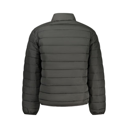 Fila Black Polyester Coat