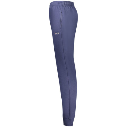Fila Blue Cotton Joggers (Workout Pants)