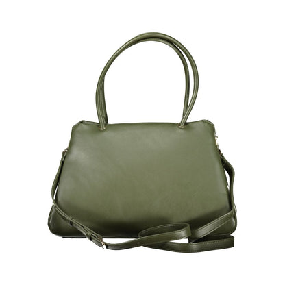 Mario Valentino Green Polyethylene Handbag