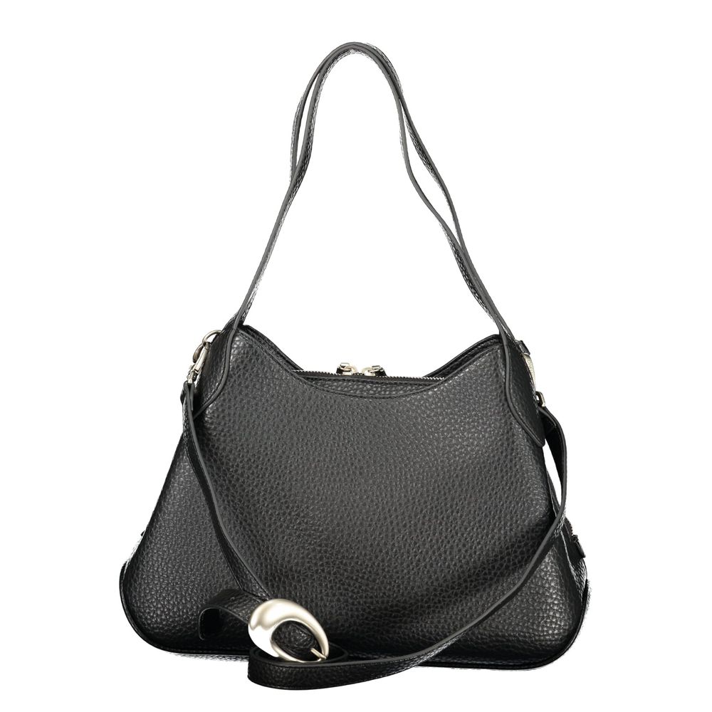 Mario Valentino Black Polyethylene Handbag